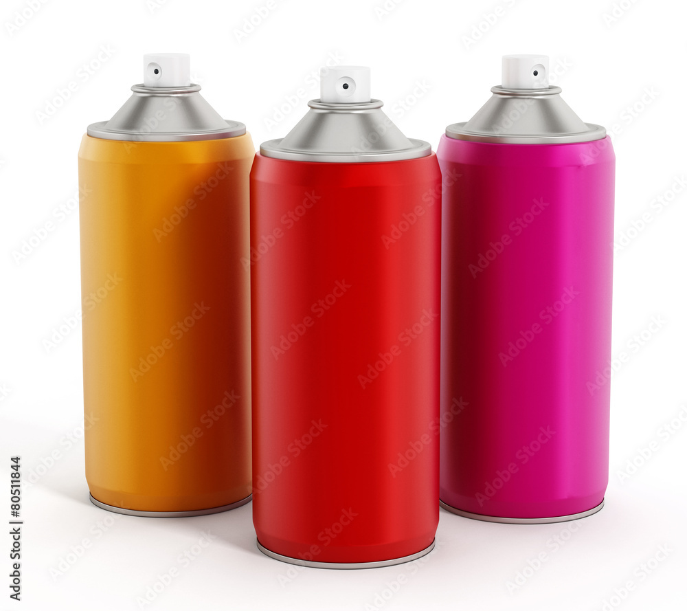 Spray cans Spray cans