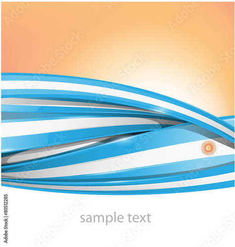 argentina background with texture flag