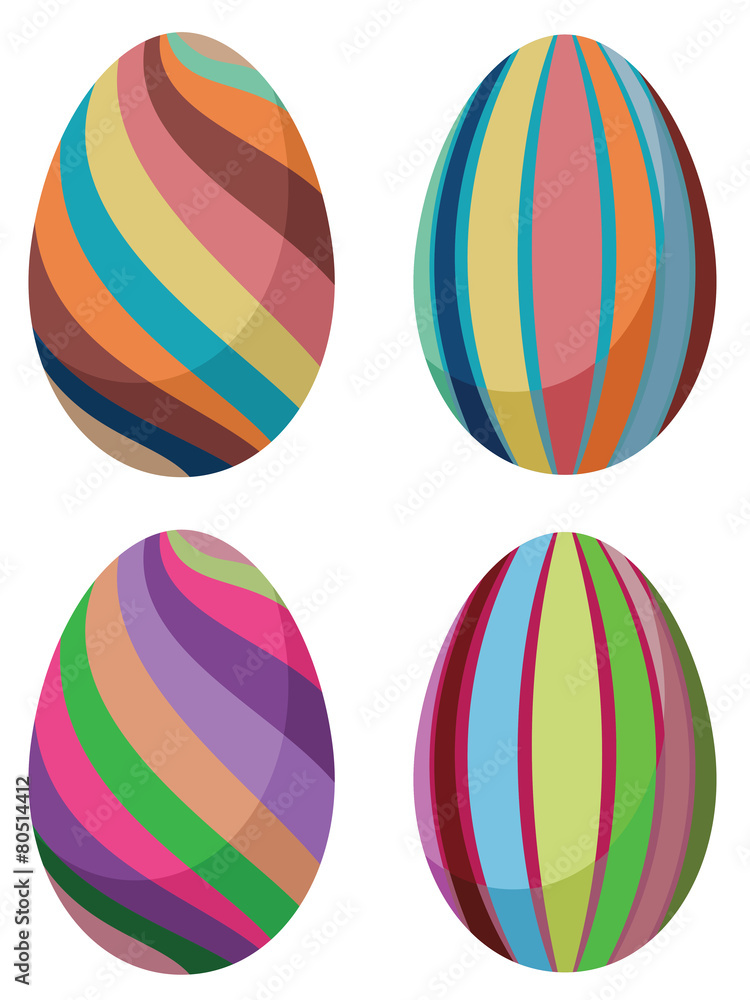 Colorful Easter Eggs Colorful Easter Eggs