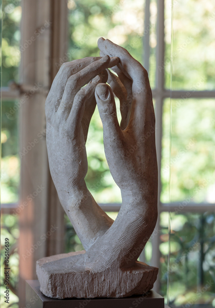 Fototapeta premium Paris - Museum Rodin. Sculpture of the Cathedral