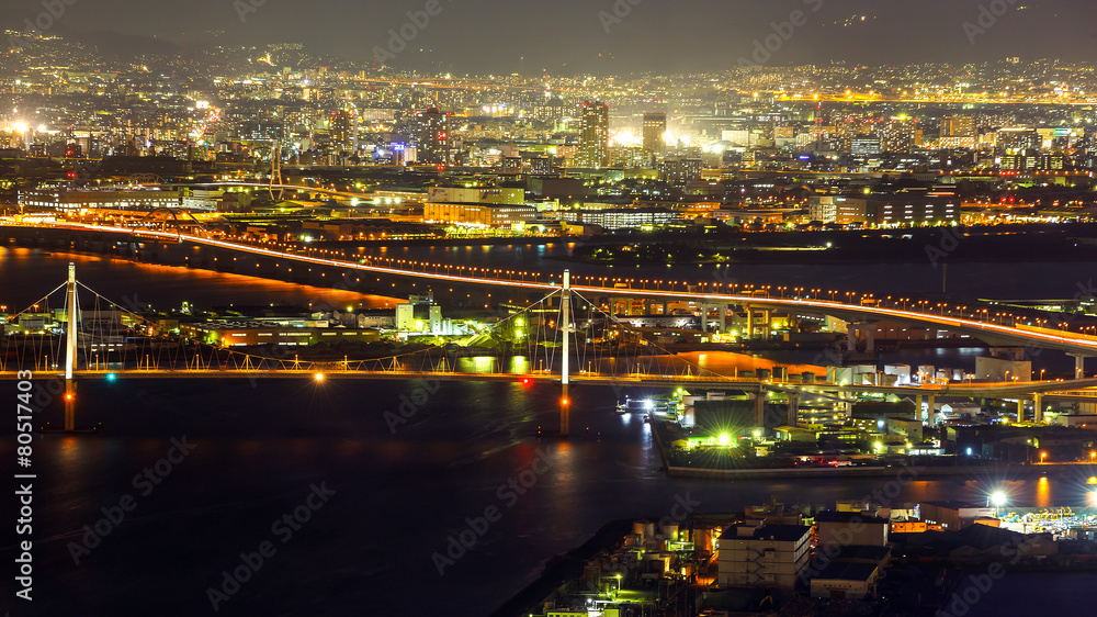 Fototapeta premium Osaka Bay