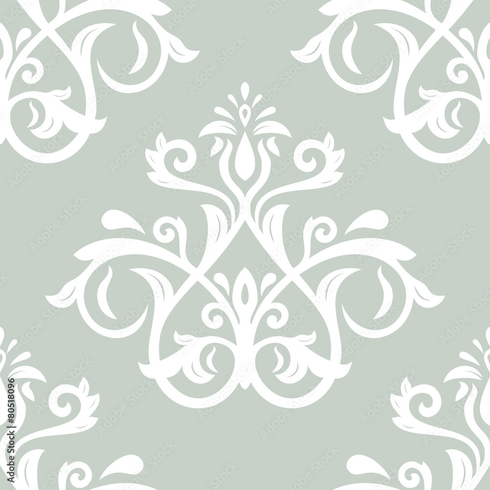 Orient Seamless  Pattern. Abstract Background