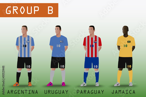 Group B for American Soccer