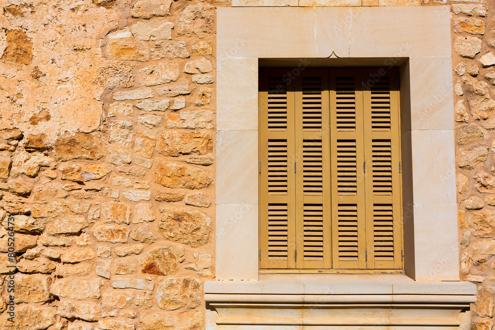 Obraz premium Majorca Santanyi village in Mallorca Balearic island