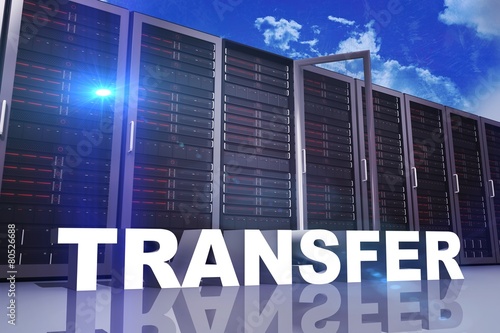 Composite image of transfer