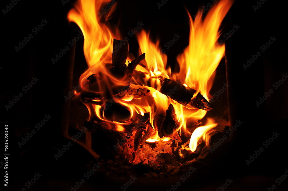 Fireplace flames Fireplace flames