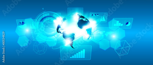 mondo, hi tech, sfondo, internet, comunicaizione