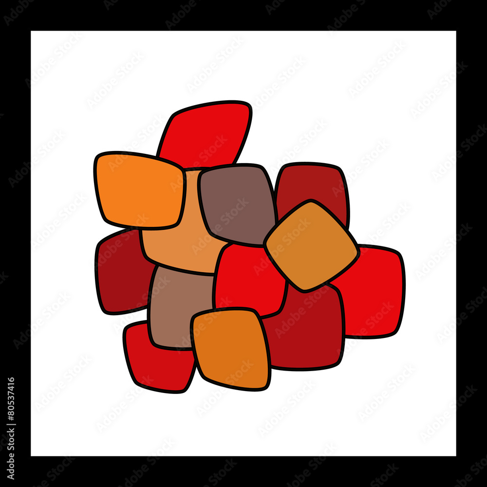 Modern abstract art bright blots and splashes Modern abstract art bright blots and splashes