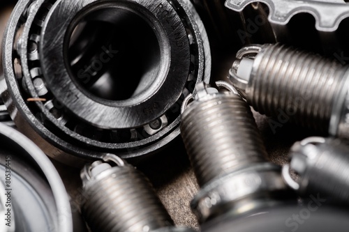 Spare. Gears parts for the automotive repair industry.