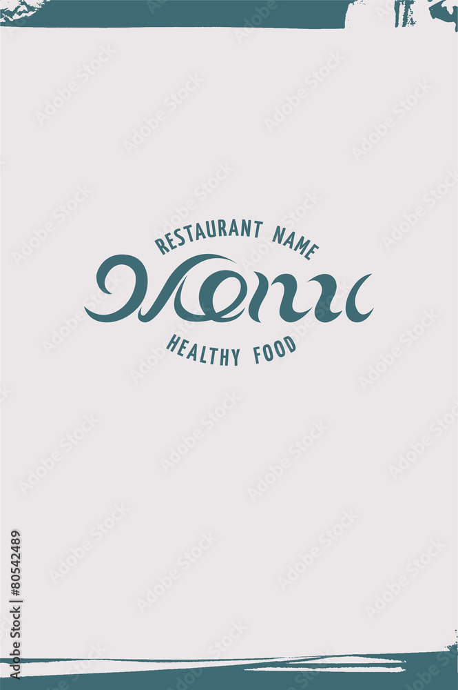 Restaurant menu design. Vector illustration. Restaurant menu design. Vector illustration.