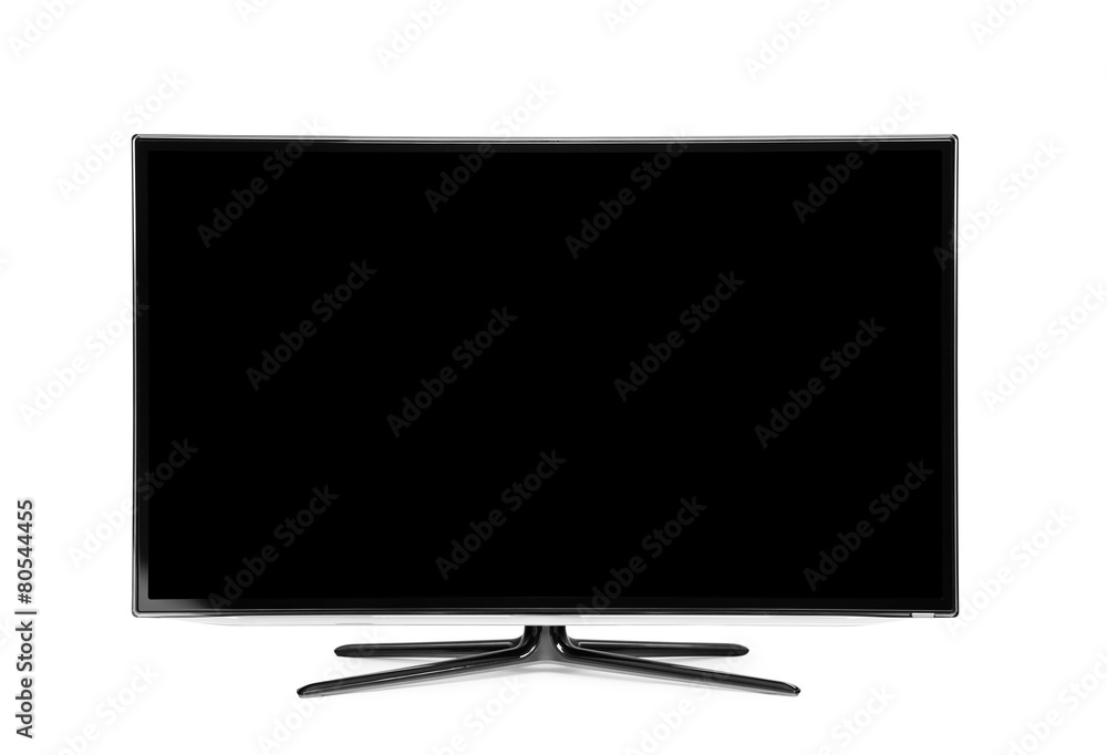 monitor isolated on white