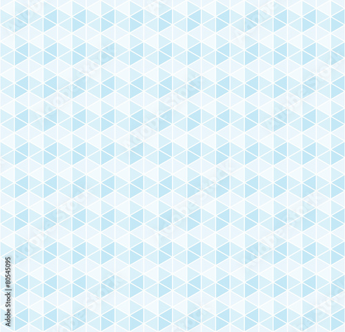 Vector seamless blue triangular pattern