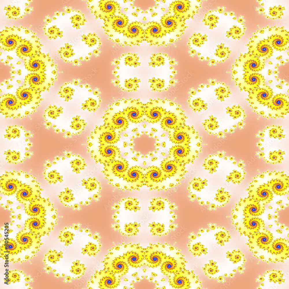 Fototapeta premium Fractal floral pattern