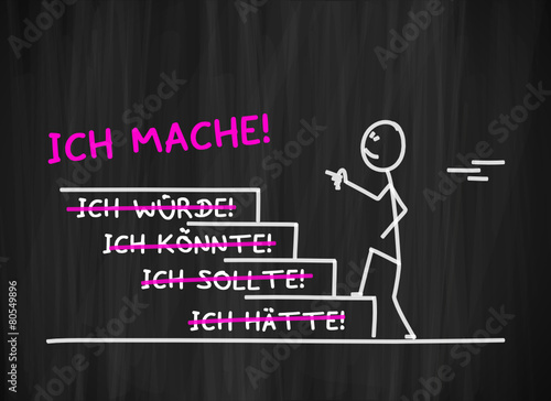 tafel mk treppen steigen ich mache II