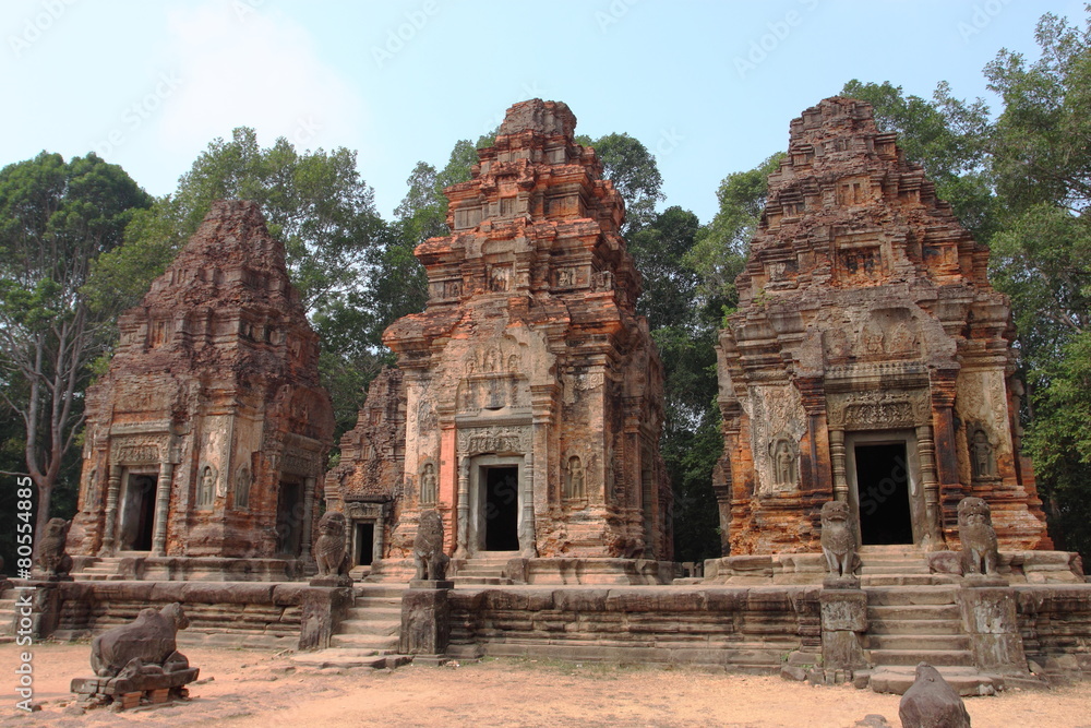 Preah Ko, Roluos Group Temple, Siem Reap, Cambodia