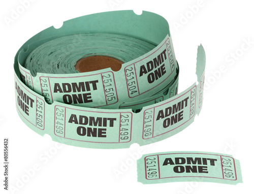 Admit One Roll of Tickets