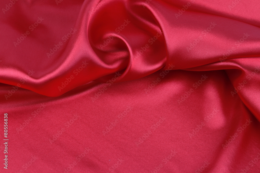 Fototapeta premium Red silk