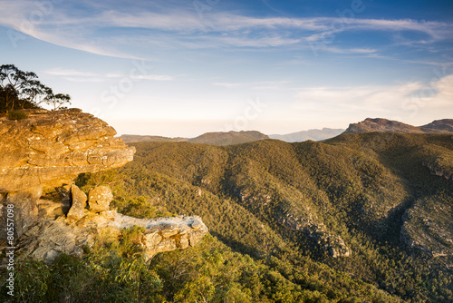 The Balconies lookout in the Grampians National Park, Victoria, Australia photo