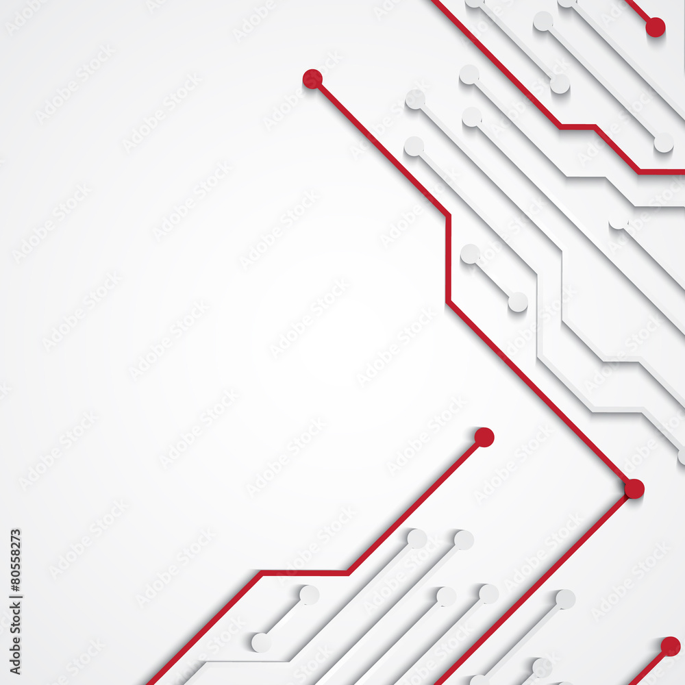 Background with circuit board texture