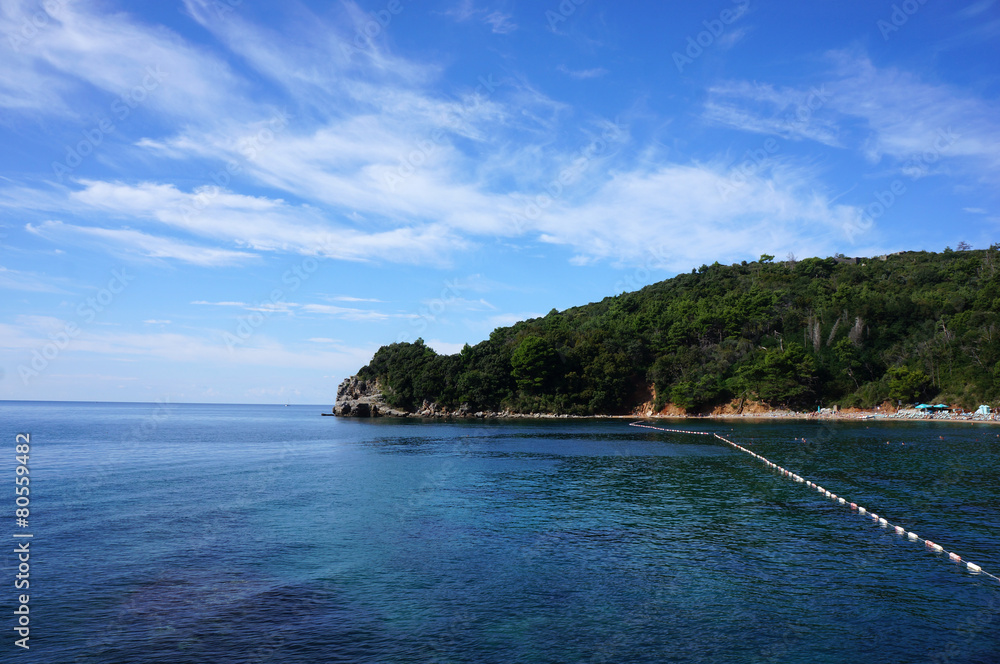 Obraz premium Beach Mogren Budva