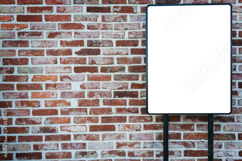 Wallpaper Mural Old brick wall and label background Torontodigital.ca