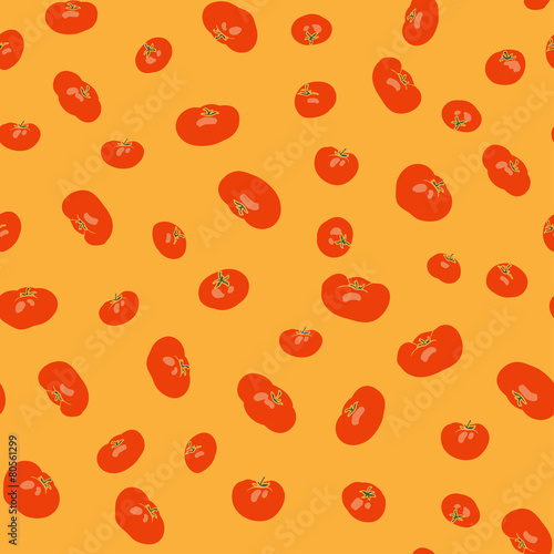 tomato seamless pattern