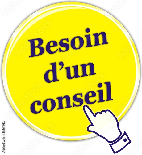 bouton besoin d'un conseil