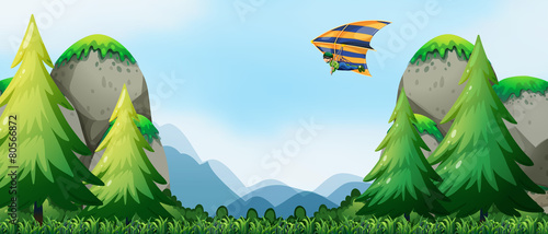 Hang gliding