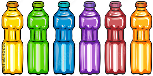 Color bottles