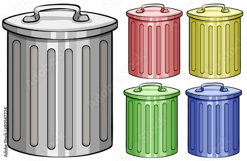 Trash cans