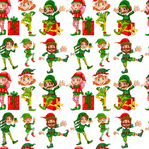 Seamless christmas