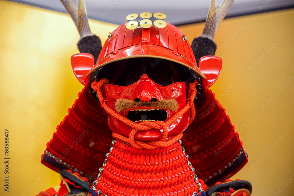 Obraz premium Replica Of Sanada Yukimura Armor, Japanese Ancient Warrior