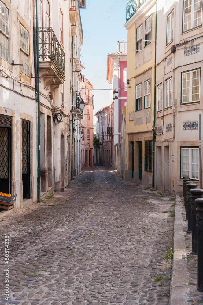 Narrow street of Coimbra