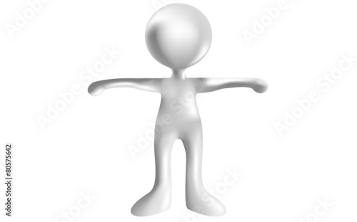 monigote 3d Inocente