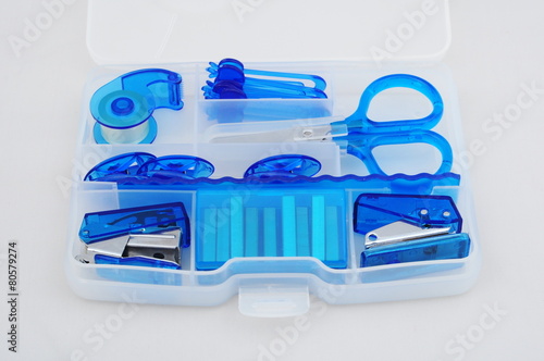 Blue toolbox