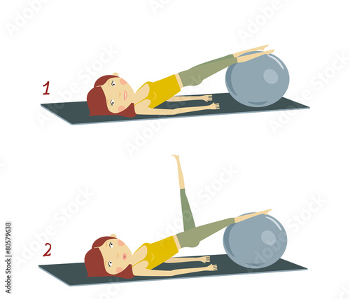 pilates fitball