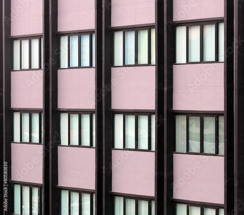 One side of building