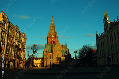 Canvas Print iglesia de orebro