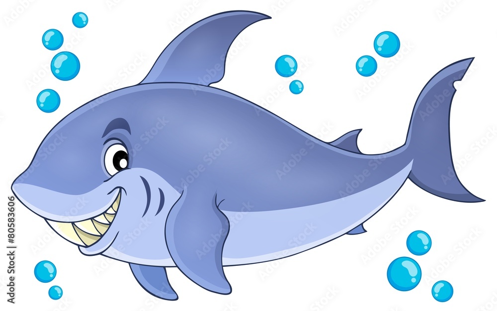 Obraz premium Image with shark theme 5