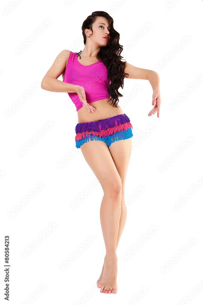 Portrait of a beautiful sporty woman. Portrait of a beautiful sporty woman.