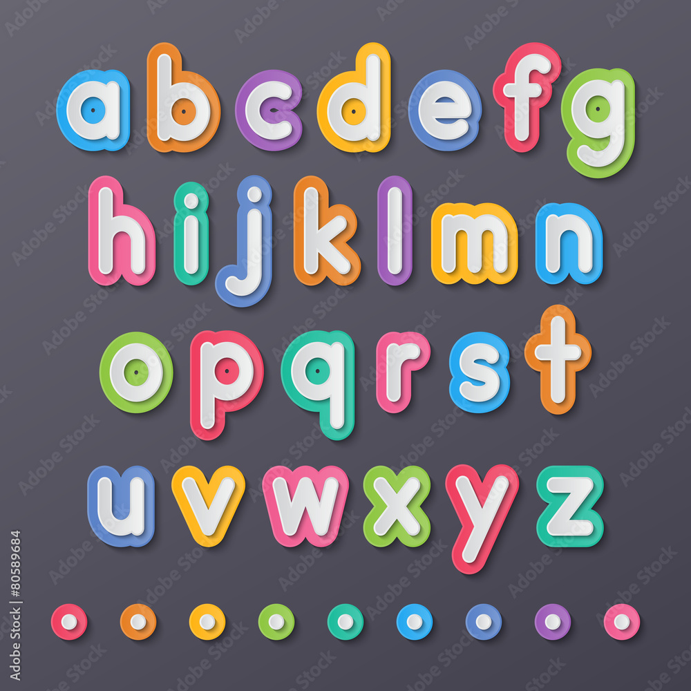 paper small alphabet letters paper small alphabet letters
