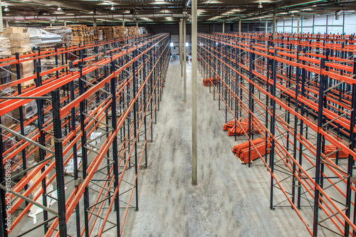warehouse shelving high