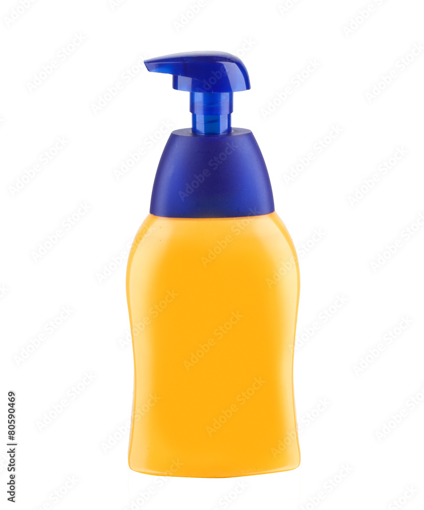 soap container isolated on white background soap container isolated on white background