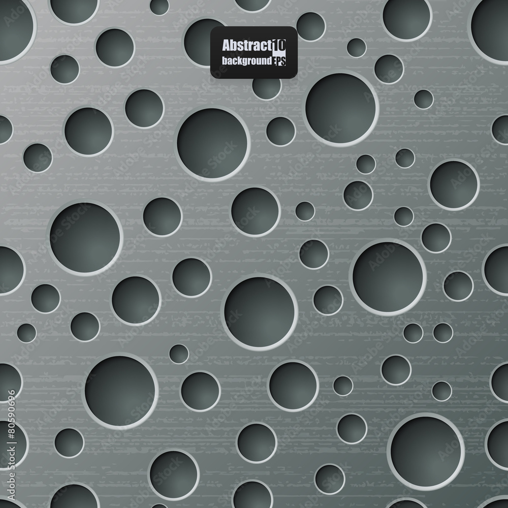 Abstract  background with holes.