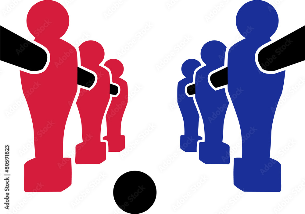 Fototapeta premium Table Football Competition