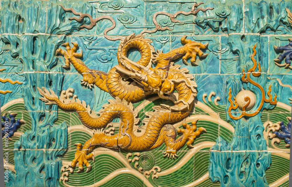 Obraz premium The Golden Dragon