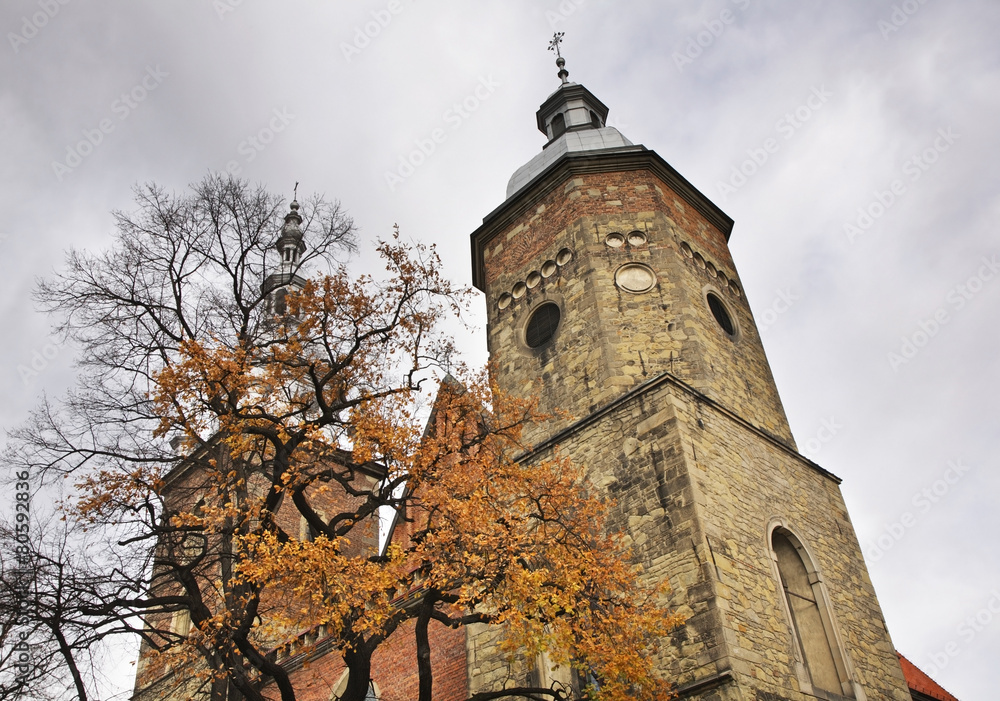 Church of St. Margaret in Nowy Sacz. Poland Church of St. Margaret in Nowy Sacz. Poland