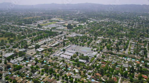 Wallpaper Mural Aerial view of silicon valley San Francisco City Bay area Torontodigital.ca