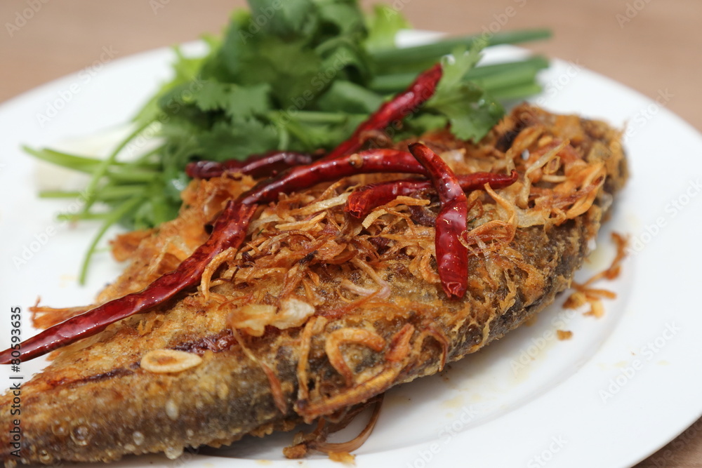 fried pickled fish