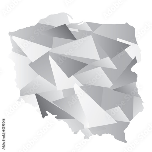 map of Poland